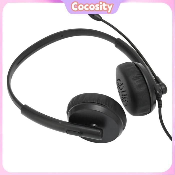 Cocosity Casque USB avec micro Casque de Téléphone Portable avec Microphone Antibruit Casque de Service Client 35 video cassette