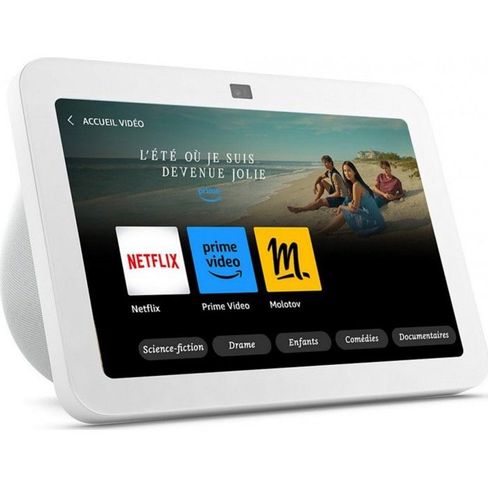 Assistant vocal - AMAZON - Echo Show 8 - Blanc