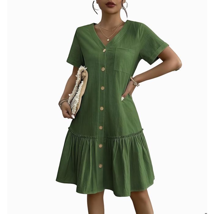 Costume De Pirate Robe De Pirate Pour Femme, Robe D'été, Robe à Volants Pour Femmes, Robe De Combinaison Avec Jupe Pantalon, Manches Bouffantes, Robe