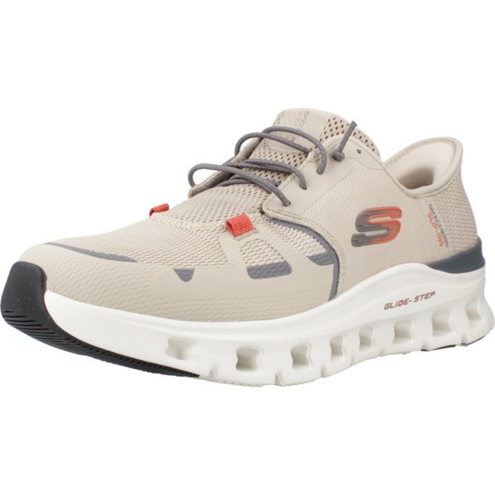 Skechers Sport > Zapatillas Hombre Modèle Chaussure Skechers Modèle Glide Step Pro - Coleur Beige
