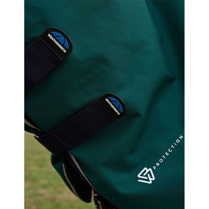 Comparer les prix de Couverture dextérieur pour cheval détachable au coup Weatherbeeta Comfitec Plus Dynamic 220g - Bleu - 120 cm