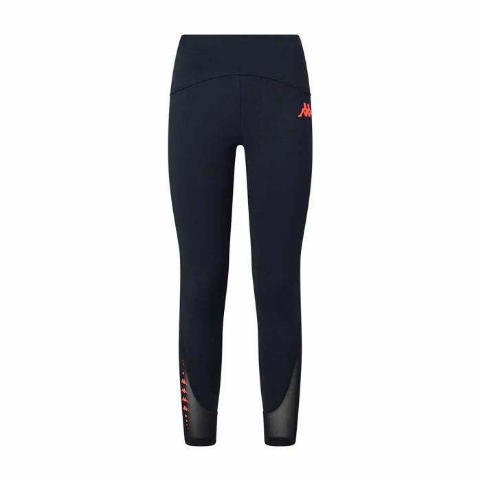 Legging femme Kappa Kombat Fela - black/neon coral