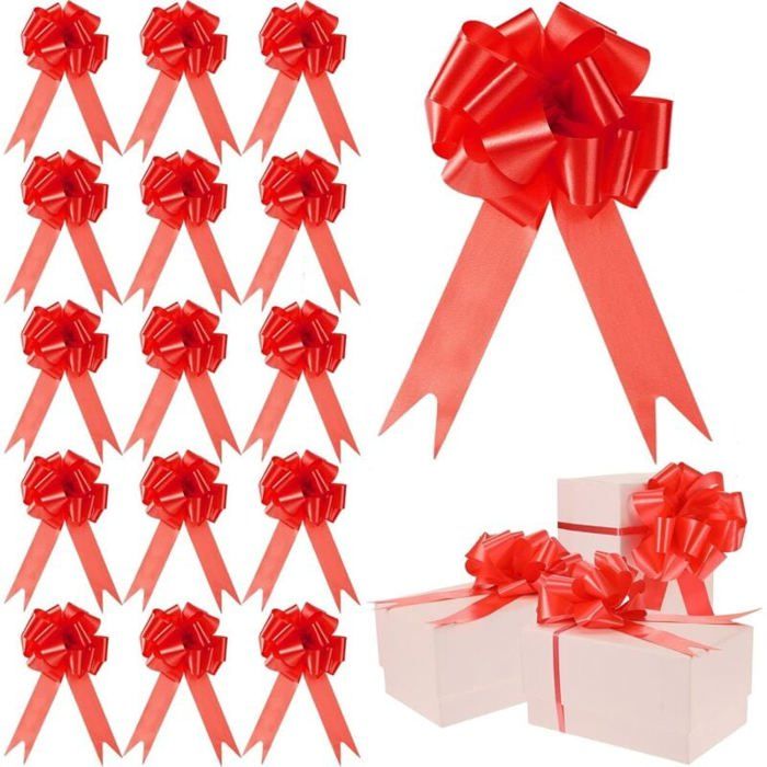 Ruban Velours Rouge Bordeaux 1 Cm X 50 M – Pour Emballage Cadeau, Mariage, Décoration Noël, Travaux Manuels