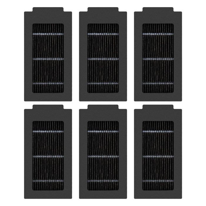 (6 Pièces) T50 Filtres HEPA Compatibles ECOVACS DEEBOT T50 Omni/ T50 Pro/ T50 Pro Omni/ T30C Omni Filtre Pour Aspirateur