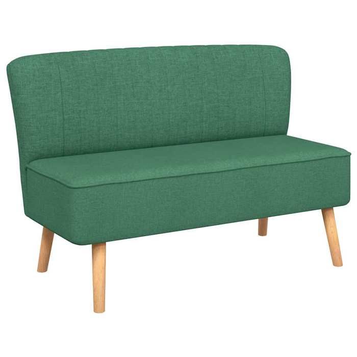Canapé à 2 places - NGM - Sofa FIXE Pour Adultes/Enfant confortable 117x55 5x77 cm Tissu Vert SF117278811