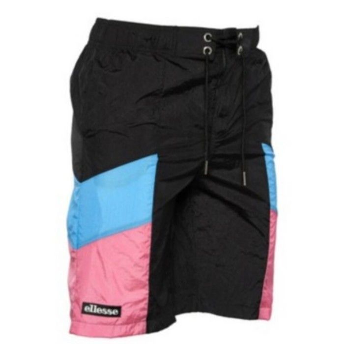 Maillot de bain - ELLESSE - Padre Board - Noir - Taille élastique - Doublure mesh