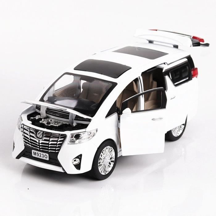 Modèle Voiture Toyota Hiace 1:32 - Alliage - Portes Ouvrantes - Avec Son Et Lumière - Cadeau Collection - 7