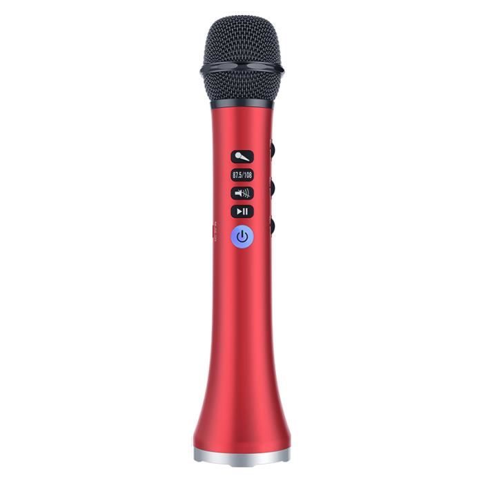 Microphone pour Chanter Enfant 4-15 Ans, Karaoke Micro Sans Fil Bluetooth  avec Lumières LED, Micro Modificateur de Voix avec Haut-Parleur, Support de  Carte TF, Compatible Smartphone/PC(Noir) : : Instruments de  musique et