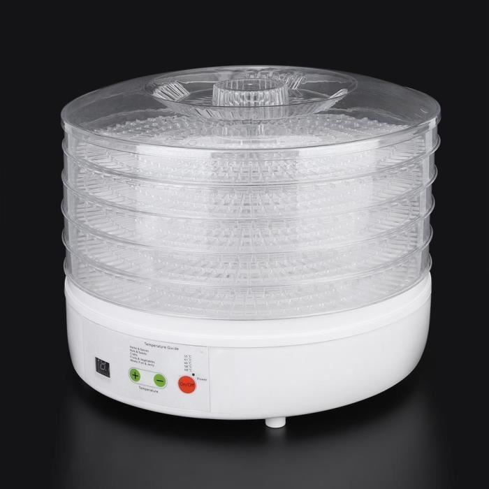 Feuilles de Déshydrateur en Silicone, Tapis de Déshydrateur Alimentaire Rond Feuilles de Rouleaux de Fruits Réutilisables Compatibles avec le Séchoir à Fruits FD660, 12,4 Pouces