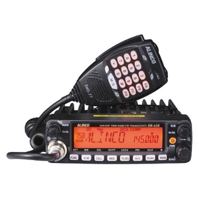 Émetteur-Récepteur AnyTone AT-778UV - Double Bande VHF/UHF 144-146/430-440 MHz - 25W - Noir