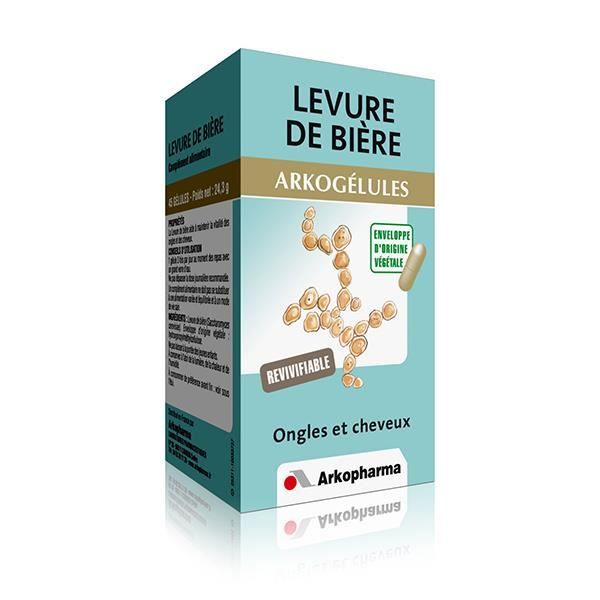ARKOGELULES LEVURE DE BIERE ARKOPHARMA 45 GELULES  La cave Cdiscount