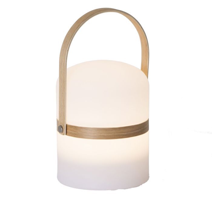 Atmosphera - Lampe lanterne dextérieur Mood - Diam. 14 5 cm - Blanc Atmosphera - Lampe lanterne dextérieur Mood - Diam. 14 5 cm - Blanc