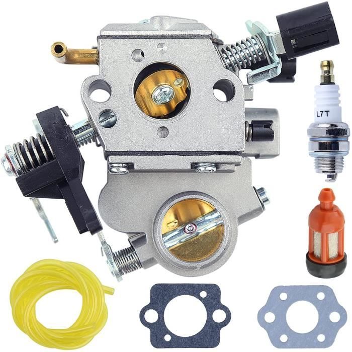 Carburateur pour Stihl MS311 MS311Z MS391 MS391Z MS391 tronçonneuses PN 1140 120 0601 WTE-9A avec joints Kit de bougies dallumage