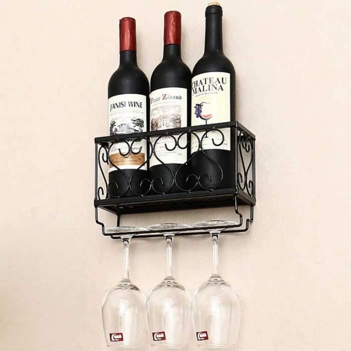 Casiers à bouteille en MéTal Rustique, Casier à vin Mural Range ...