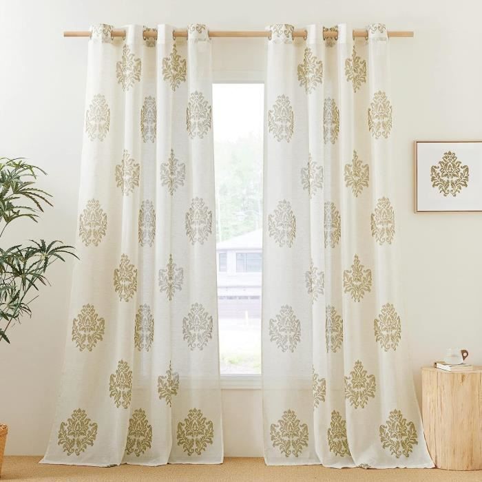 MNSRUU Voilage Voilage Voilage Doux Notes Musiques Rideaux Pour