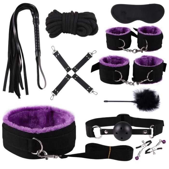 Accessoires BDSM (7 Pièces) (Coloris Violet)
