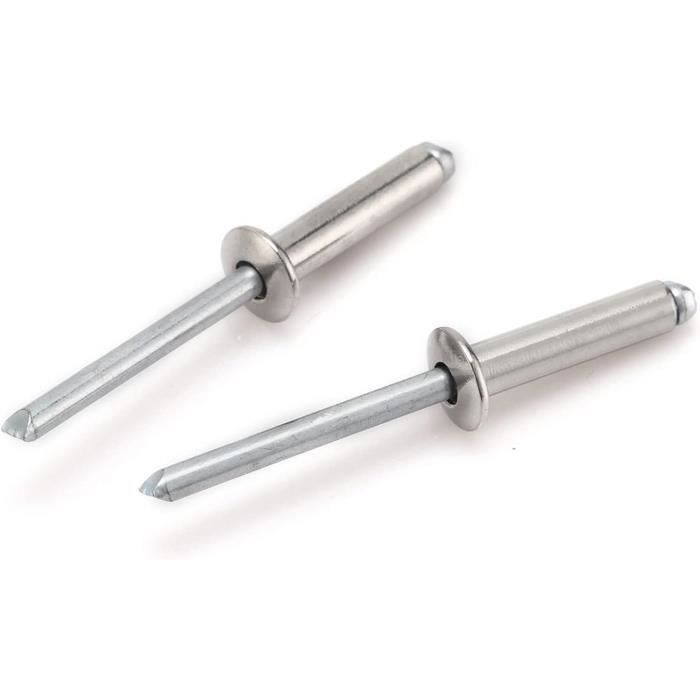 Fixations Matérielles 50Pcs 304 Semi-Acier Open-Type-Type M3.2 * 9 Core ...