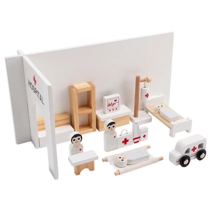 Kit de médecin pour enfants jouets de simulation kit médical