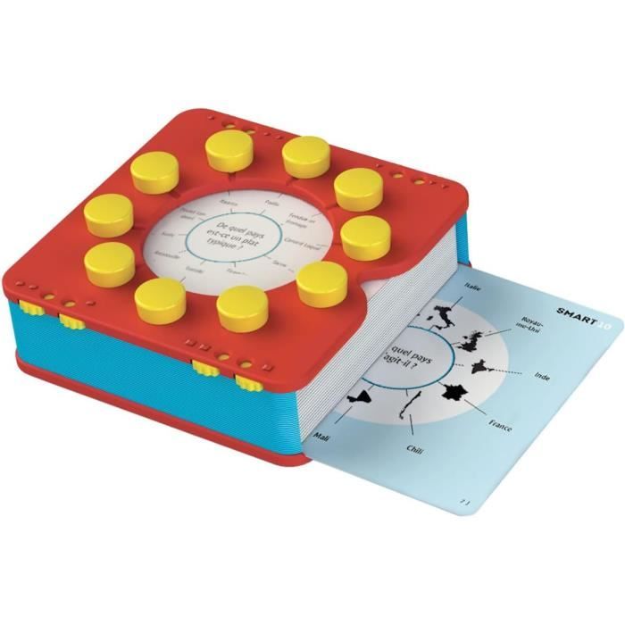 2 Buzzers Lumineux Et Sonores - Boutons Quiz Rouge Et Jaune - Pour Jeux, Soirées, Concours - Faciles à Utiliser