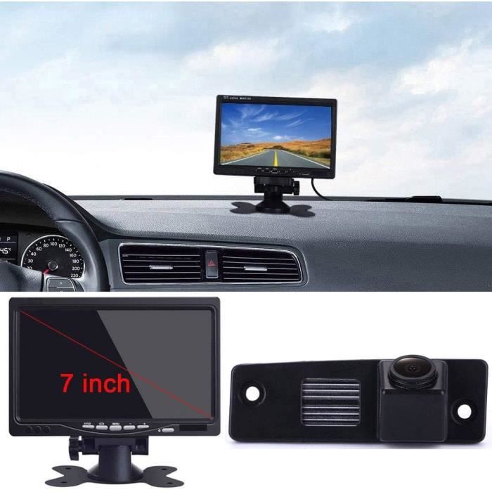 Dynavsal Caméra De Recul HD Pour Fiat Abarth 500 595 695 - Vision Nocturne, Installation Facile