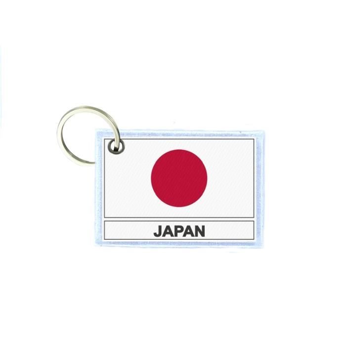 Porte-clés Drapeau De Pays Double Face - Étiquette D'identification Personnalisée, Idéal Coupe Du Monde | 60x40 Mm, MDF - 3