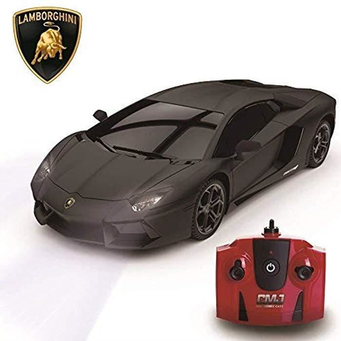 Lamborghini Sesto échelle 1//14 Sous Licence Voiture Télécommandé Jouet-Gris