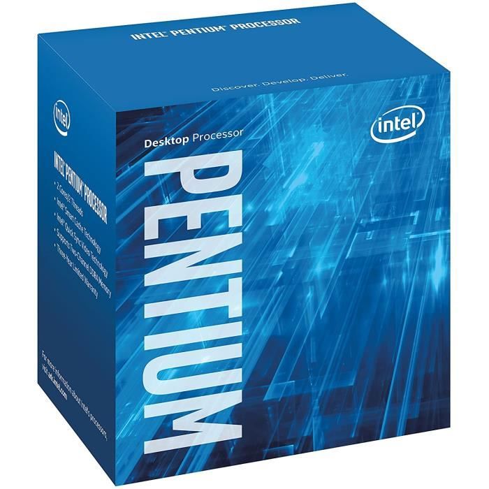 Top achat PC Portable Processeurs Intel BX80677G4600 CPU Processor Pentium G4600, 1151, 3.6GHz, 1100MHz GPU 21386 pas cher