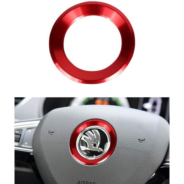 Emblème autocollant pour volant - Logo - Pour Skoda - Accessoire d'intérieur  - Métal - Octavia Super Karoq Kodiaq GT Kamiq GT 14 15 - Cdiscount Auto