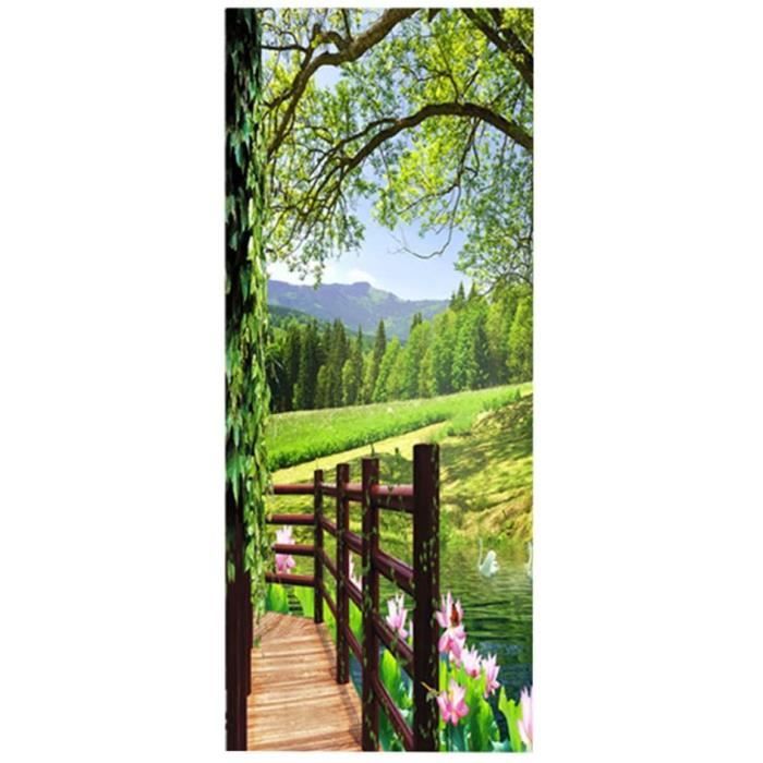 Londres Papier Peint Porte Autocollant Murales Adhésif Amovible Pont en Bois Art de Porte Décoration Maison 77 x 200cm Art autocollant de porte 3D Big Ben Londres Papier Peint Porte Autocollant Murales Adhésif Amovible Pont en Bois Art de Porte Décoration Maison 77 x 200cm Art autocollant de porte 3D Big Ben