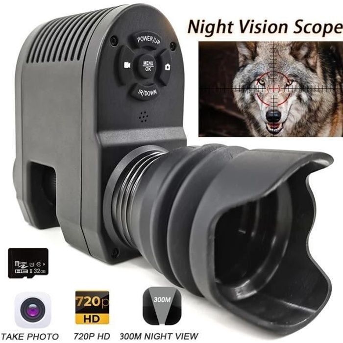 Lunette de Vision Nocturne Lunette de Chasse Optiques Vue Tactique