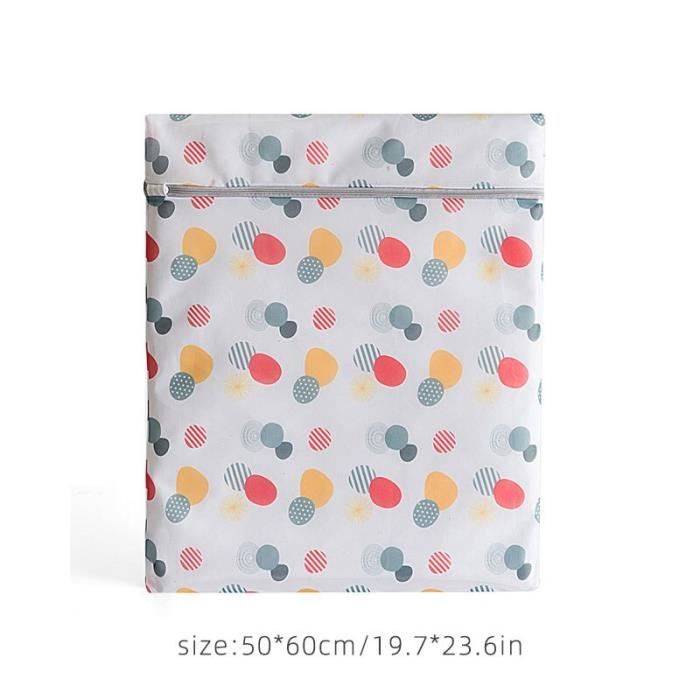 Soin du linge,Sacs à linge en maille avec fermeture éclair, 6 tailles