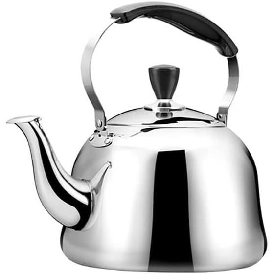 BESTYASH Bouilloire Sifflante Acier Inoxydable Pour Cuisine