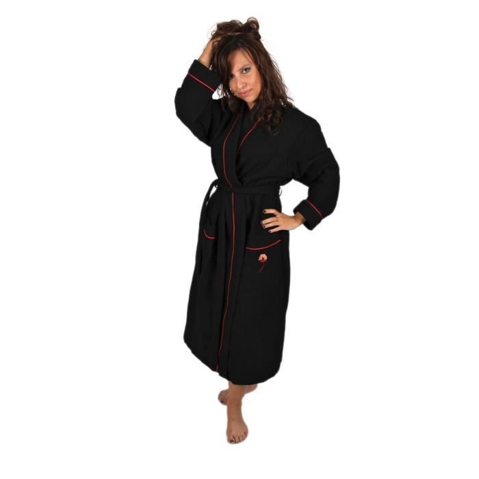 Peignoir shop femme noir