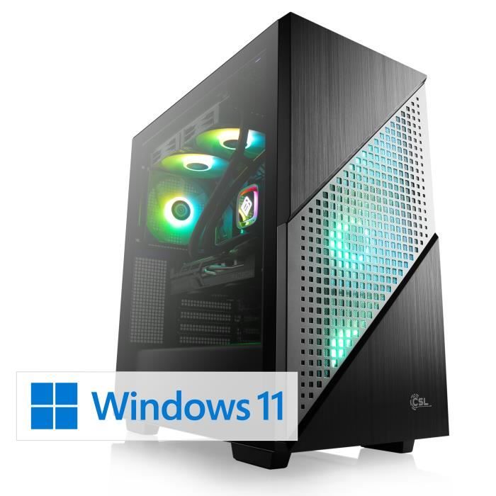 PC Gaming CSL Computer M10370H AMD Ryzen 7 7800X3D ( 8x 4200 MHz) Radeon RX 7900 XT Windows 11 Famille