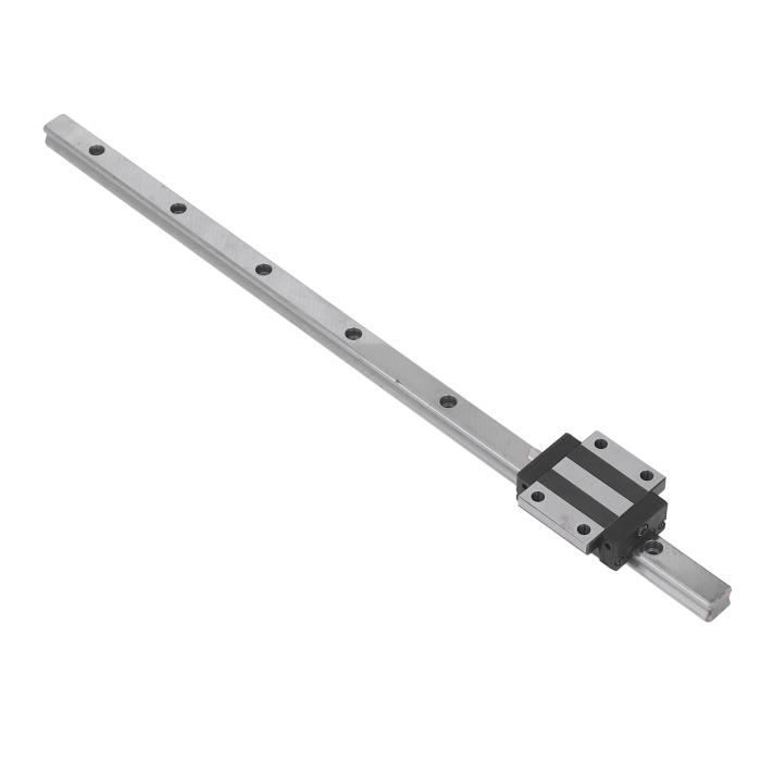 Glissiere Pour Tiroir GooEquip Mini Guide De Rail Linu00e9aire MGN12H - 250 Mm - Avec Bloc De Chariot - Pour Imprimante 3D DIY Et Machine CNC XYZ Rail Tiroir Coulissant Glissiere Pour Tiroir GooEquip Mini Guide De Rail Linu00e9aire MGN12H - 250 Mm - Avec Bloc De Chariot - Pour Imprimante 3D DIY Et Machine CNC XYZ Rail Tiroir Coulissant