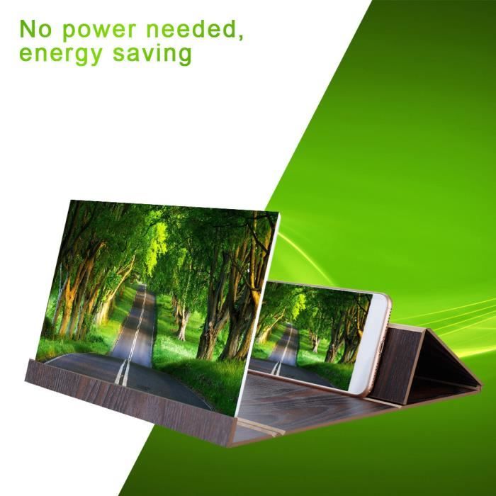 Loupe Projecteur 12" Pour Téléphone Portable - Amplificateur D'Écran - Support - Marque Uxcell - Neuf