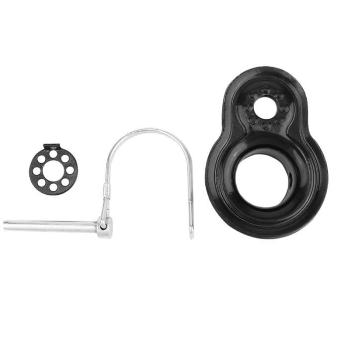 FainFun Adaptateur Remorque Vélo – Acier, Attelage Universel, Sécurité Goupille D, Installation Facile, Pour Poussette/animal