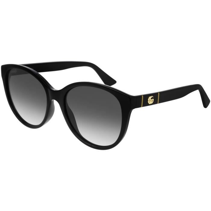 Gucci GG0631S 56/18/145 BLACK/GREY SHADED injecté femme GG0631S