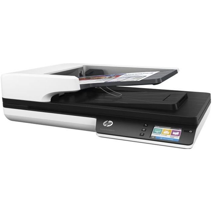 Scanner de documents HP Scanjet Pro 4500 fn1 Recto-verso A4-Letter 1200 ppp  x 1200 ppp - Cdiscount Informatique