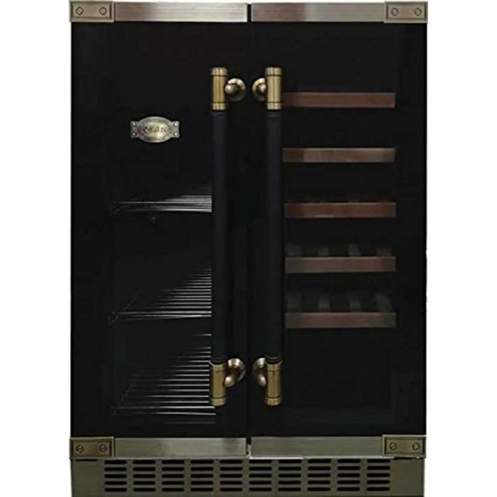Kaiser K 64800 AD,Réfrigérateur à vin rétro, 63 canettes de bière, écran LED, pose libre