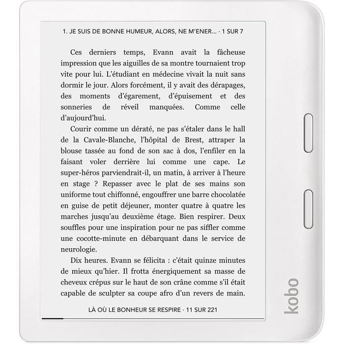Kobo Libra 2 SleepCover Rouge - Liseuse eBook - Garantie 3 ans LDLC