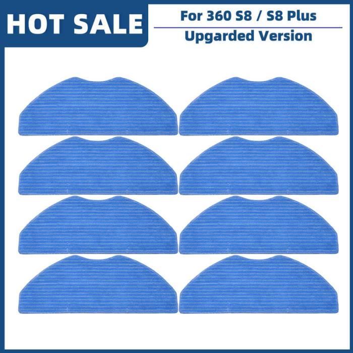 EffiFish Staubsaugerbeutel 4 Stück - Kompatibel Mit 360 S8 Plus, Botslab S8 Plus