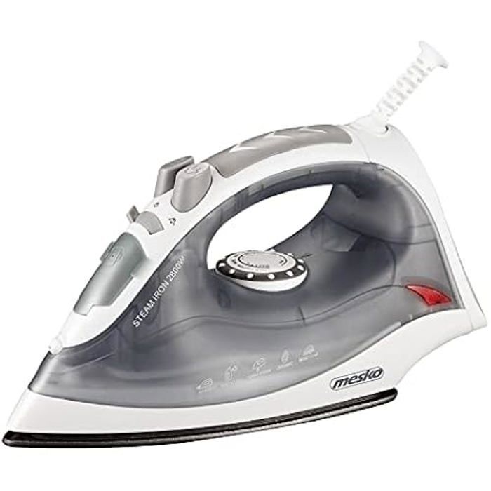 Fer à vapeur - MESKO - Modèle Mesko - Réservoir 170ml - Repassage vertical - Repassage à sec - Mesko