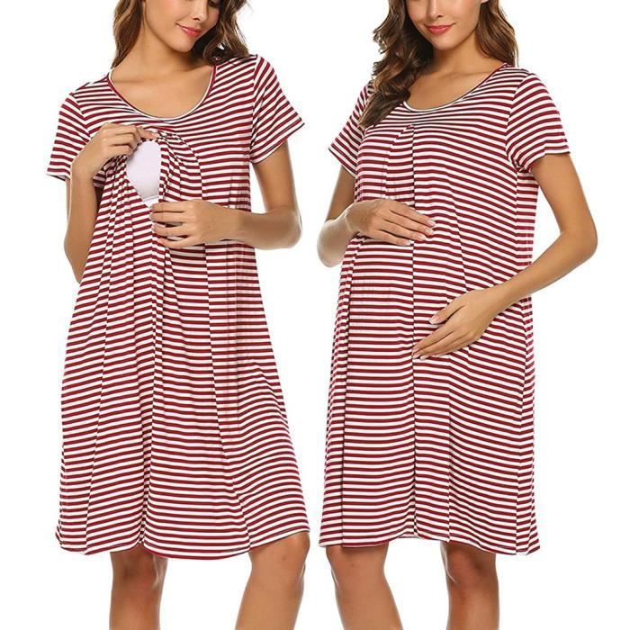 Chemise De Nuit Femme Enceinte Cdiscount