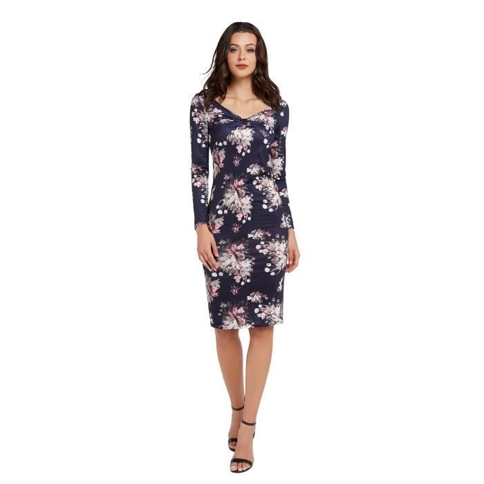 robe fleurie automne