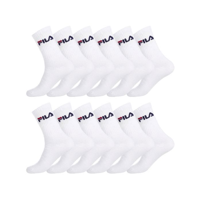 Lot De 12 Paires De Tennis Fila Blanc 43 46 Blanc Cdiscount Pr t
