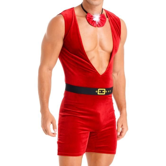 Deguisement Mankini Pere Noel Homme