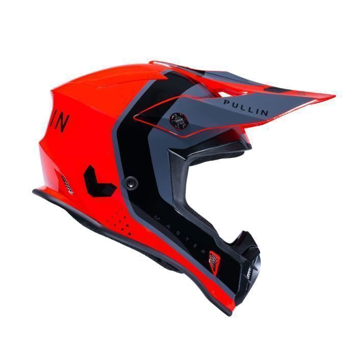 Casque moto cross Pull in master red M Cdiscount Auto