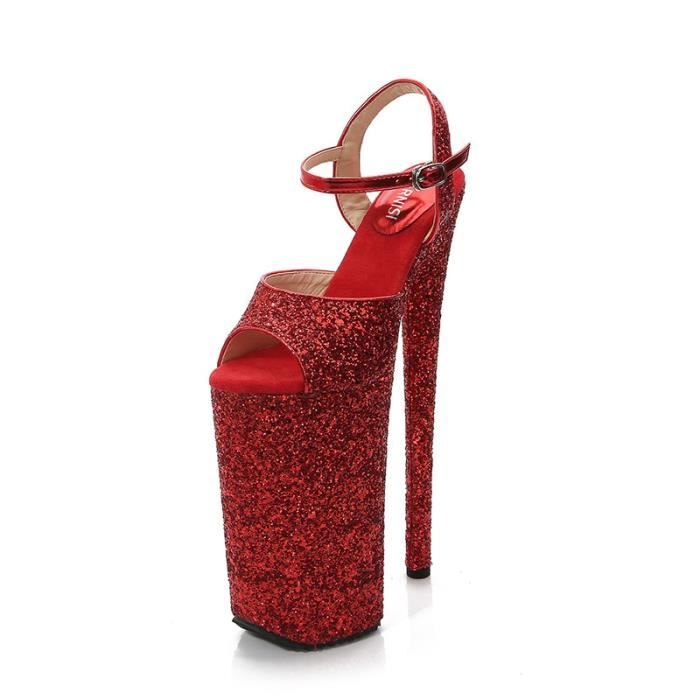 Chaussures Femme a talon Escarpins en Sexy Pole Dance PassionTalon Fin 26cm Rouge G255 Achat Vente Chaussures Femme a talon pas cher Cdiscount