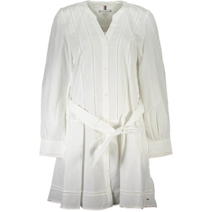 Robe Col En V Mayflower Blanc 117615 201